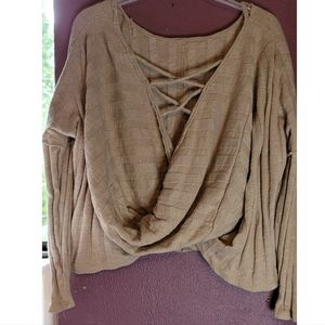 Peach Love California sweater size large